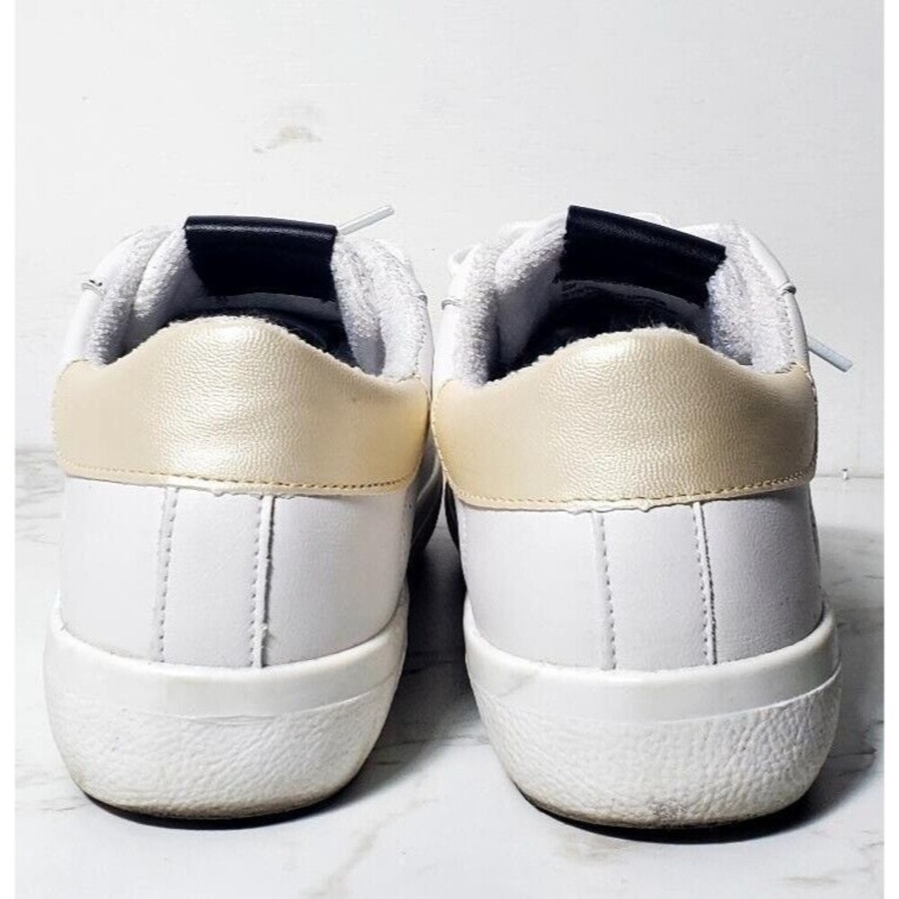 Steve Madden Size 8 Starling Leather Sneakers Starling/STAR12S1 GUC - Picture 3 of 8